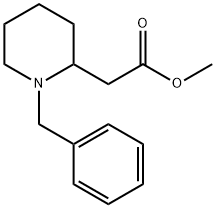 1-苄基-2-哌啶乙酸甲酯, 247259-32-1, 结构式