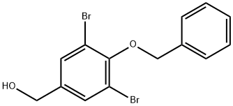 4-(苄氧基)-3,5-二溴苯基]甲醇, 249515-07-9, 结构式