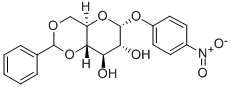 4-硝酚-4,6-O-苄叉-ALPHA-D-吡喃半乳糖苷, 250674-88-5, 结构式