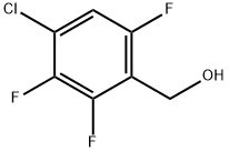 4-氯-2,3,6-三氟苯甲醇, 252004-68-5, 结构式