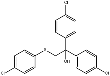 1,1-双(4-氯苯基)-2-((4-氯苯基)硫代)乙醇, 252026-54-3, 结构式