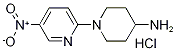 1-(5-硝基-2-吡啶基)-4-哌啶胺盐酸盐, 252577-84-7, 结构式