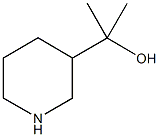 2-哌啶-3-基丙-2-醇, 252723-21-0, 结构式