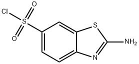 2-氨基苯并[D]噻唑-6-磺酰氯, 252873-55-5, 结构式