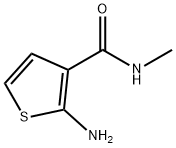 2-氨基-N-甲基噻吩-3-甲酰胺, 252963-49-8, 结构式