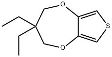 3,4-(2,2-二乙基丙烯)二氧基噻吩, 259139-19-0, 结构式