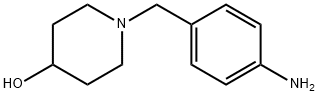 1-(4-氨基苯甲基)哌啶-4-醇, 262368-63-8, 结构式