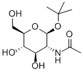 叔丁基2-乙酰氨基-2-脱氧-Β-D-吡喃葡萄糖苷, 262849-69-4, 结构式