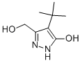 4-叔丁基-3-(羟基甲基)-1H-吡唑-5-醇, 265643-77-4, 结构式
