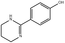 4-(1,4,5,6-四氢嘧啶-2-基)苯酚, 265665-96-1, 结构式