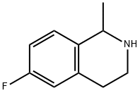 6-氟-1-甲基-1,2,3,4-四氢异喹啉, 269402-42-8, 结构式