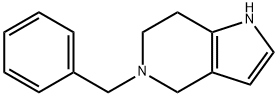 5-苄基-4,5,6,7-四氢-1H-吡咯并[3,2-C]吡啶, 272442-27-0, 结构式