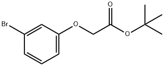 2-(3-溴苯氧基)乙酸叔丁酯, 277331-38-1, 结构式