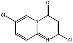2,7-二氯-4H-吡啶并[1,2-A]嘧啶-4-酮, 278614-91-8, 结构式
