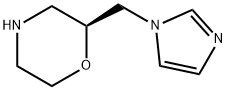 (S)-2-(1H-咪唑-1-基甲基)-吗啉盐酸盐, 278789-01-8, 结构式