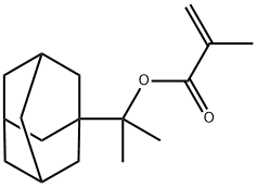 甲基丙烯酸-1-(1-金剛烷)-1-甲基乙酯, 279218-76-7, 結(jié)構(gòu)式