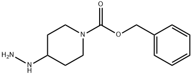 4-肼基哌啶-1-羧酸苄基酯, 280111-51-5, 结构式