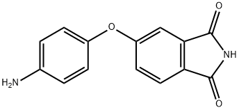 5-(4-氨基苯氧基)异二氢吲哚-1,3-二酮, 284462-39-1, 结构式