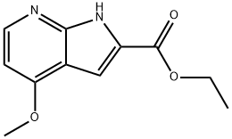 5-苄氧基-4-氮杂吲哚-2-羧酸, 290332-97-7, 结构式