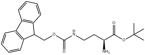 H-DAP(FMOC)-OTBU.HCL, 291529-78-7, 结构式