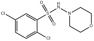 2,5-二氯-N-吗啉代苯磺酰胺, 294849-19-7, 结构式