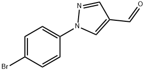 1-(4-溴苯基)-1H-吡唑-4-甲醛, 294877-41-1, 结构式