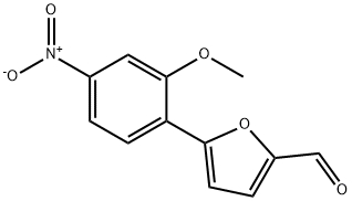 5-(2-甲氧基-4-硝基-苯基)糠醛, 299202-82-7, 结构式