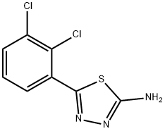 2-氨基-5-(2,3-二氯苯基)-1,3,4-噻二唑, 299443-17-7, 結(jié)構(gòu)式