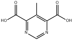 5-Methylpyrimidine-4,6-dicarboxylic acid, 2010958-16-2, 结构式
