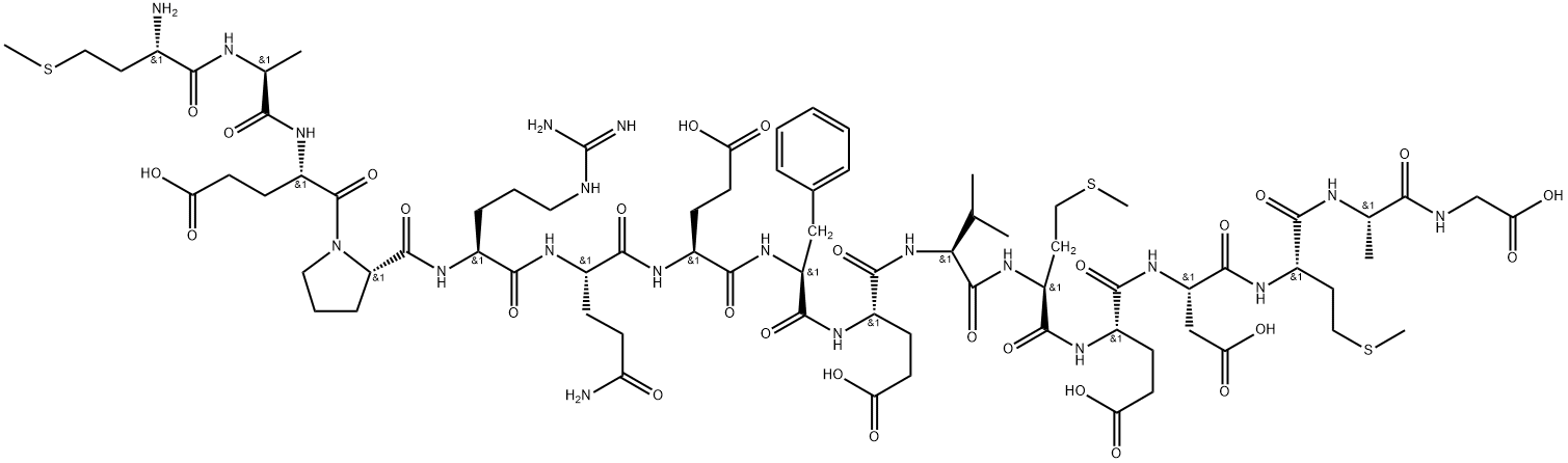 Tau Peptide (1-16), 2022956-53-0, 结构式
