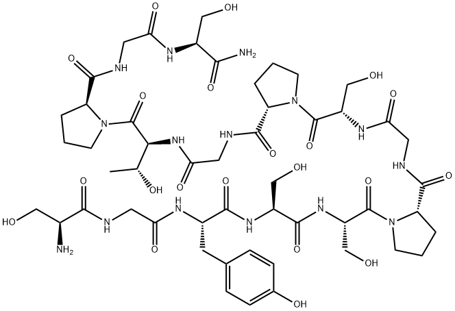 TAU PEPTIDE (512-525) AMIDE, 2022956-61-0, 结构式