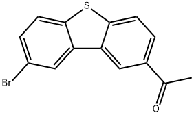 2-溴-8-乙酰基二苯并噻吩, 2033078-02-1, 结构式