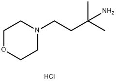 2-甲基-4-(吗啉-4-基)丁烷-2-胺二盐酸, 2044927-06-0, 结构式