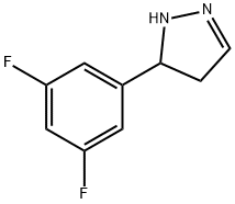 5-(3,5-二氟苯基)-4,5-二氢-1H-吡唑, 2049868-30-4, 结构式