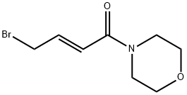 (E)-4-溴-1-吗啉代-2-烯-1-酮, 2052134-76-4, 结构式