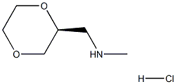 (S)-(1,4-二恶烷-2-基)-N-甲基甲胺盐酸盐, 2055848-87-6, 结构式