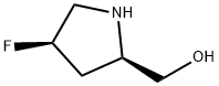 ((2R,4R)-4-氟吡咯烷-2-基)甲醇, 2080376-03-8, 结构式