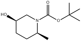 (2S,5R)-5-羟基-2-甲基哌啶-1-羧酸叔丁酯, 2081972-05-4, 结构式