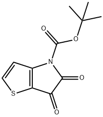 5,6-二氧代-5,6-二氫-4H-噻吩并[3,2-B]吡咯-4-羧酸叔丁酯, 2088056-12-4, 結構式