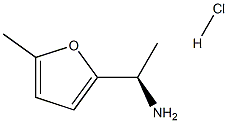 (R)-1-(5-甲基呋喃-2-基)乙胺盐酸盐, 2088935-04-8, 结构式