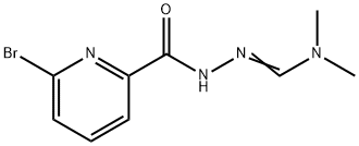 (E)-N-(6-溴甲基吡啶酰)-N,N-二甲基甲腙酰胺, 2089642-09-9, 結(jié)構(gòu)式