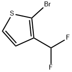 2-溴-3-(二氟甲基)噻吩, 2092062-85-4, 结构式