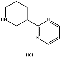 2-(3-哌啶基)嘧啶二盐酸盐, 2094861-76-2, 结构式