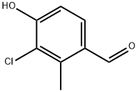 3-氯-4-羟基-2-甲基苯甲醛, 2095236-70-5, 结构式