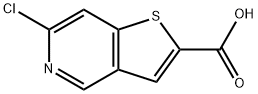 6-氯噻吩并[3,2-C]吡啶-2-羧酸, 2095607-18-2, 結(jié)構(gòu)式