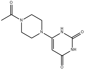 6-(4-乙酰哌嗪-1-基)嘧啶-2,4(1H,3H)-二酮, 2098095-17-9, 结构式