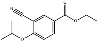 3-氰基-4-异丙氧基-苯甲酸乙酯, 2098542-97-1, 结构式