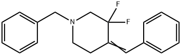 1-苄基-4-亚苄基-3,3-二氟哌啶, 2101208-37-9, 结构式