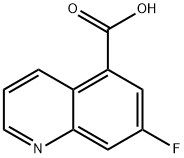 7-氟喹啉-5-羧酸, 2102412-56-4, 结构式