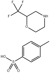 2-(三氟甲基)吗啉并 4-甲基苯磺酸负离子, 2102412-94-0, 结构式